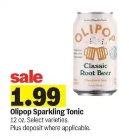 Meijer Olipop Sparkling Tonic offer