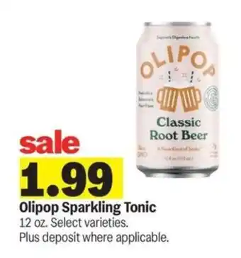 Meijer Olipop Sparkling Tonic offer