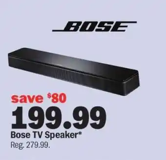Meijer Bose TV Speaker offer