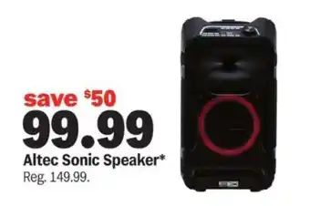 Meijer Altec Sonic Speaker offer
