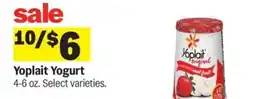 Meijer Yoplait Yogurt offer