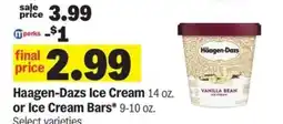 Meijer Häagen-Dazs Ice Cream or Ice Cream Bars offer