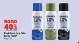 Meijer Rustoleum Low Odor Spray Paint offer