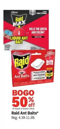 Meijer Raid Ant Baits offer