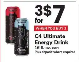 Safeway C4 Ultimate Energy Drink offer