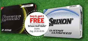 Meijer Srixon Golf Balls offer