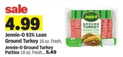 Meijer Jennie-O 93% Lean Ground Turkey offer