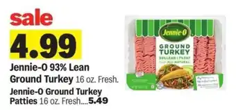 Meijer Jennie-O 93% Lean Ground Turkey offer