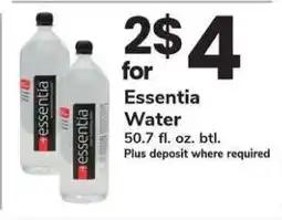 Safeway essentia Water offer