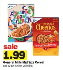 Meijer General Mills Mid Size Cereal offer