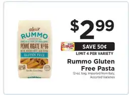 ShopRite Rummo Gluten Free Pasta offer