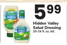 Safeway Hidden Valley Salad Dressing offer
