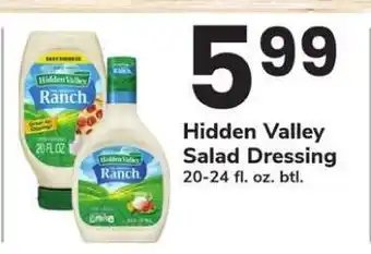 Safeway Hidden Valley Salad Dressing offer