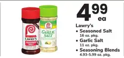 Safeway Lawry's Seasoned Salt offer