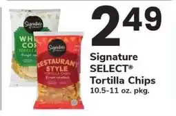 Safeway Signature Select Tortilla Chips offer