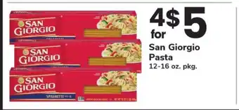 Safeway San Giorgio Pasta offer