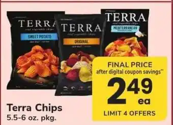 Safeway Terra Chips offer