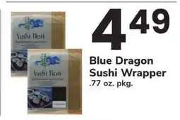 Safeway Blue Dragon Sushi Wrapper offer