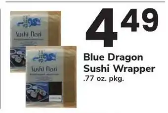 Safeway Blue Dragon Sushi Wrapper offer