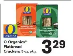 Safeway O Organics Flatbread Crackers offer