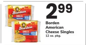 Safeway Borden American Cheese Singles offer