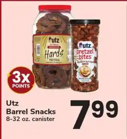 Safeway Utz Barrel Snacks offer