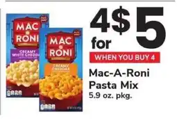 Safeway Mac A Roni Pasta Mix offer