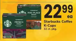 Safeway Starbucks Coffee K-Cups offer