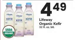 Safeway Lifeway Organic Kefir offer