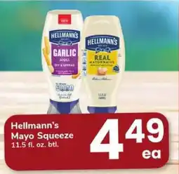 Safeway Hellmann's Mayo Squeeze offer