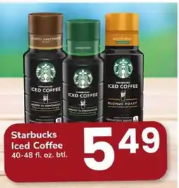 Safeway Starbucks Iced Coffee offer