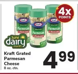 Safeway Kraft Grated Parmesan Cheese offer