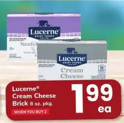 Safeway Lucerne Cream Cheese offer