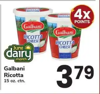 Safeway Galbani Ricotta offer