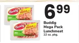 Safeway Buddig Mega Pack Lunchmeat offer