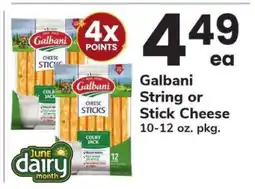Safeway Galbani String or Stick Cheese offer