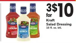 Safeway Kraft Salad Dressing offer
