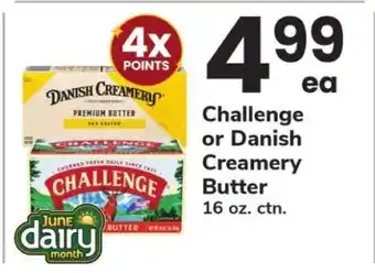 Safeway Challenge or Danish Creamery Butter offer