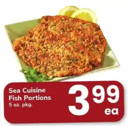 Safeway Sea Cuisine Fish Portions offer
