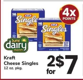 Safeway Kraft cheese singles offer