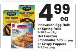 Safeway Innovasian Egg Rolls or Spring Rolls offer
