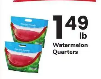 Safeway Watermelon Quarters offer