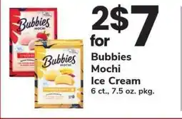 Safeway Bubbies Mochi Ice Cream offer