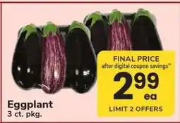 Safeway Eggplant offer