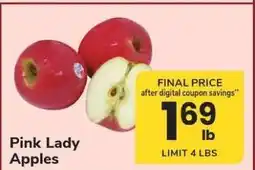 Safeway Pink Lady Apples offer