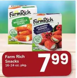 Safeway Farm Rich Snacks offer