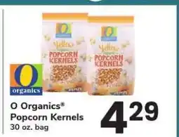 Safeway O Organics Popcorn Kernels offer