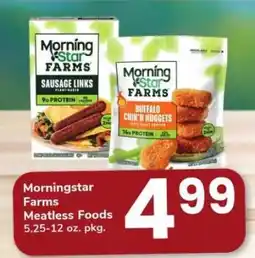 Safeway Morningstar Farms Meatless Foods offer