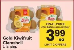 Safeway Gold Kiwifruit Clamshell offer
