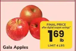 Safeway Gala Apples offer